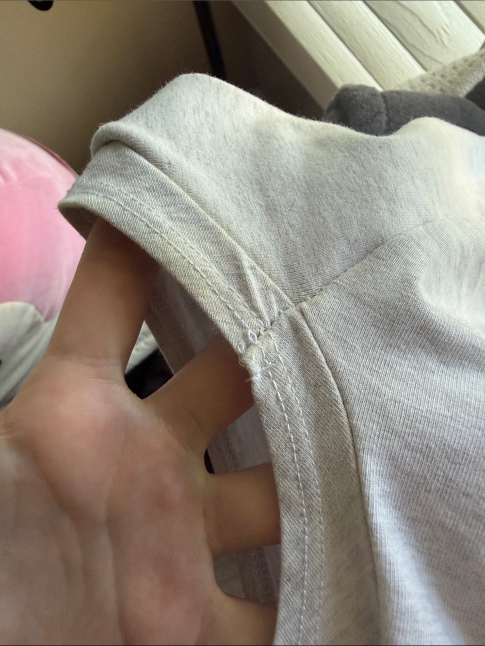 Garage Women's Grey Square Neck Tshirt - Picture 3 of 4